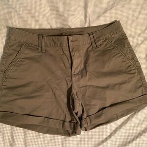 Arizona Jean Company Juniors Army Green Shorts